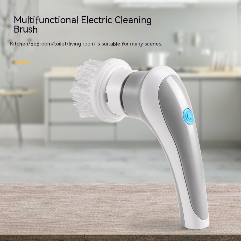 Electric Cleaning Brush 4 Types of Brushes 1 Scrubber